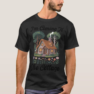 Camiseta Estou Indo Para O Chalé Minimal Typography