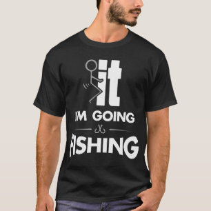 Camiseta Estou Indo Pescar