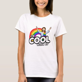 Camiseta Estou Legal com isso - Rainbow Jesus