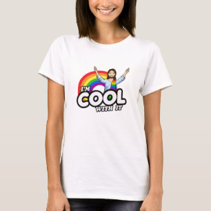 Camiseta Estou Legal com isso - Rainbow Jesus