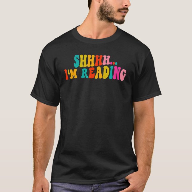 Camiseta Estou lendo (Frente)