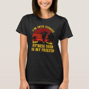 Camiseta Estou Ligado Em Fitness Deer Fit Ness No Meu Freez