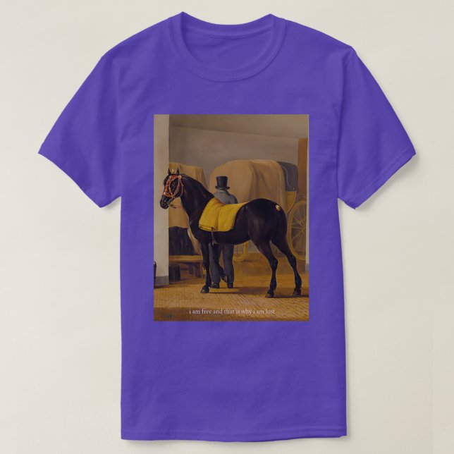 Camiseta estou livre, então ele perdeu (Frente do Design)