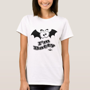 Camiseta Estou Louco Olhos de Morcego