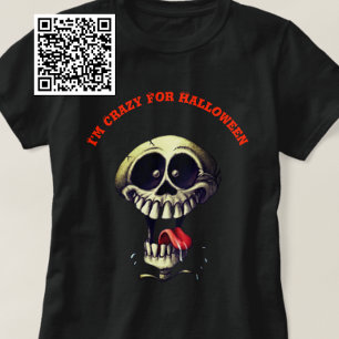 Camiseta Estou louco pelo Dia das Bruxas