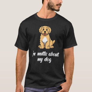Camiseta Estou Louco Sobre Meu Cachorro Poodle