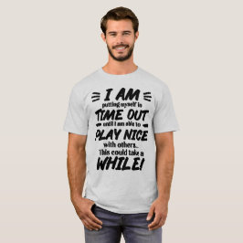 Camiseta Estou Me Fazendo Sair A Tempo