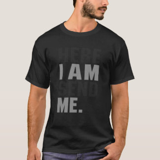 Camiseta Estou me mandando Isaiah 68 Cristo Faith Love