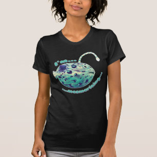 Camiseta "Estou me Mesmerizando..." O peixe-lanterna perceb