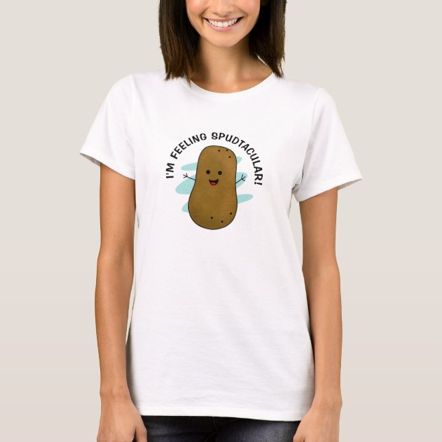 Camiseta Estou me Sentindo Espudacular Batata (Frente)