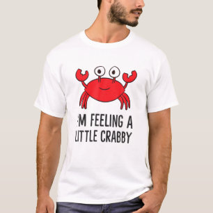 Camiseta Estou me sentindo um pouco de caricatura engraçada