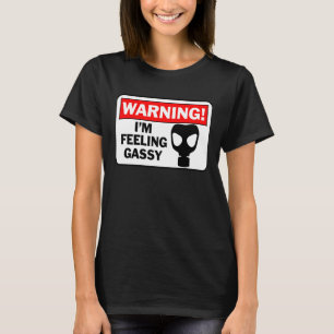 Camiseta Estou me sentindo um pouco gorduroso, sinal de avi