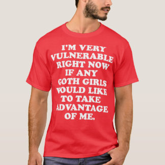 Camiseta Estou Muito Vulnerável RN Se Algum Mau Bocado Quis