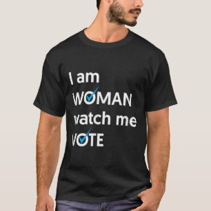 Camiseta Estou Mulher Que Me Assista Votar 2024 Votação Em 