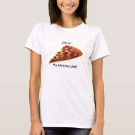 Camiseta Estou na dieta de Fatkins!