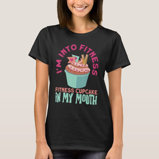 Camiseta Estou na Malhação Cupcake (Frente)