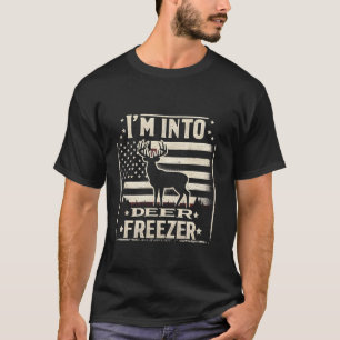 Camiseta Estou na Malhação Deer Freezer Engraçado Caça F