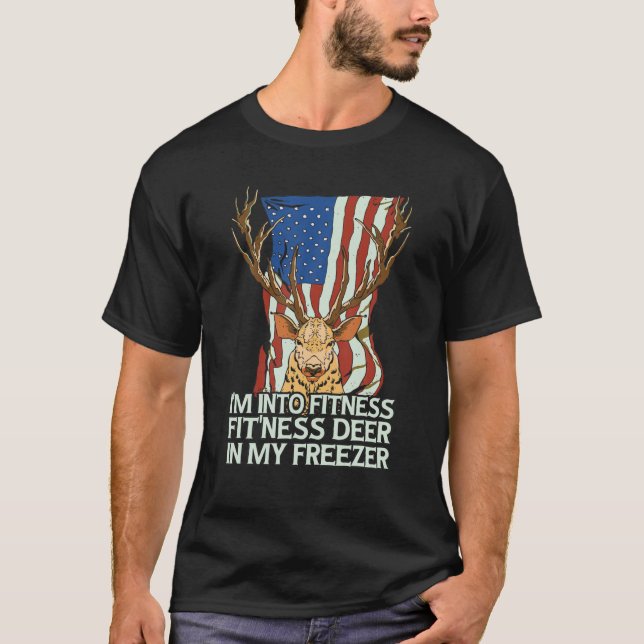 Camiseta Estou na Malhação Ness Deer no meu veado congelado (Frente)