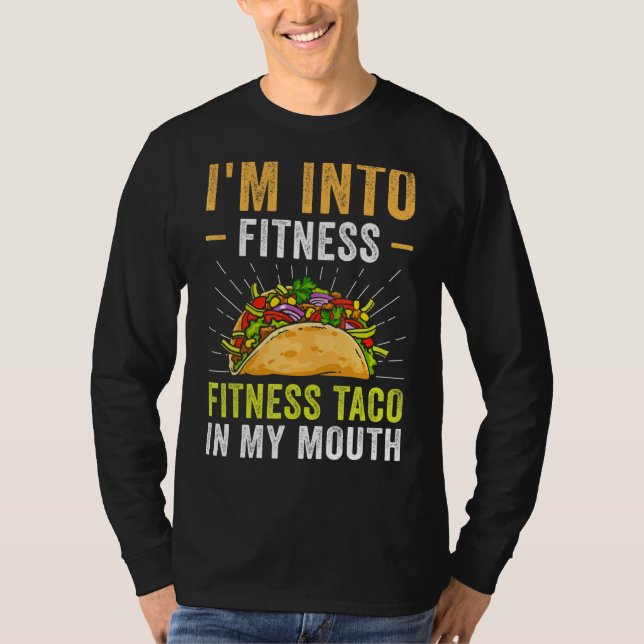 Camiseta Estou na Malhação Taco na minha boca (Frente)