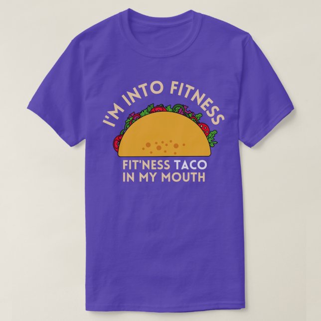 Camiseta Estou Na Ness Ness Taco Na Minha Boca (Frente do Design)