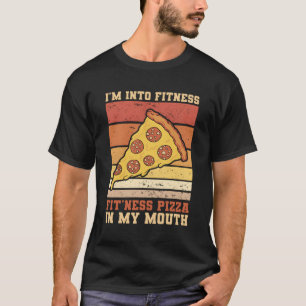 Camiseta Estou Na Pizza Da Ajustado Da Malhação Em Minha Bo