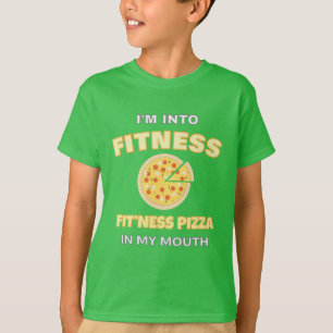 Camiseta Estou na Pizza de Ajustado na minha Boca