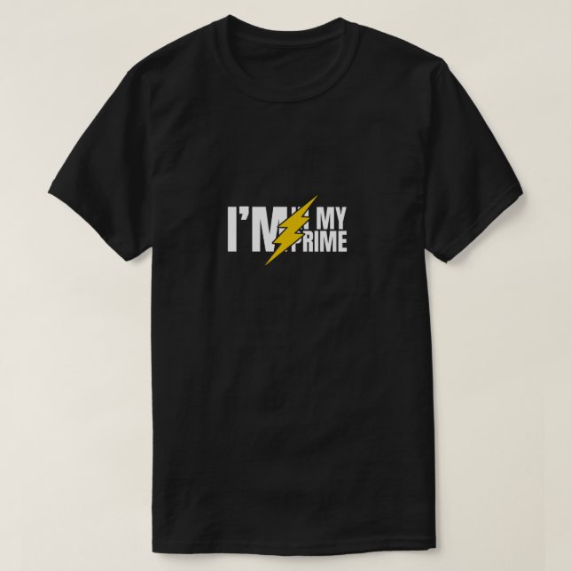 Camiseta Estou no meu auge (Frente do Design)