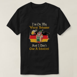 Camiseta Estou no meu comportamento de Wurst e não dou a m