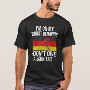Camiseta Estou no meu comportamento de Wurst Não dou a Schn