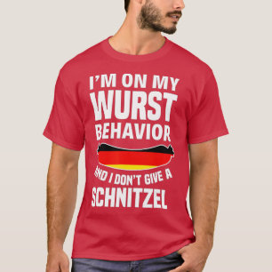 Camiseta Estou no meu comportamento de Wurst Não dou a Schn