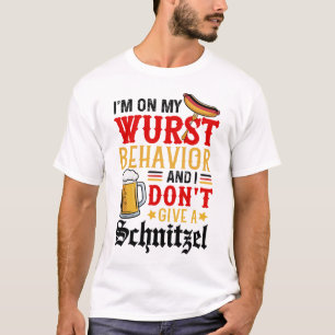 Camiseta Estou no meu melhor comportamento, não dou um schn