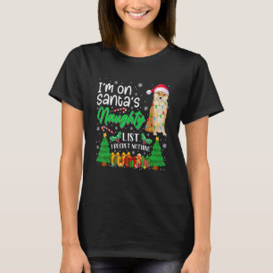 Camiseta Estou no Papai noel de Shiba Inu Dog Xmas