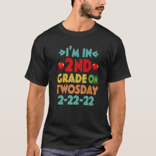 Camiseta Estou no segundo ano na terça-feira 22 de feverei