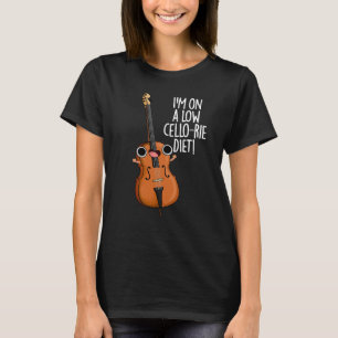 Camiseta Estou numa dieta baixa Cello-rie Cello Pun Dark BG