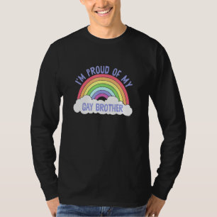 Camiseta Estou Orgulhosa Do Meu Irmão Gay Legal, Orgulho Lg