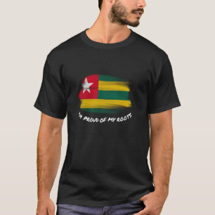 Camiseta Estou Orgulhoso das Minhas Raízes - Bandeira Vinta