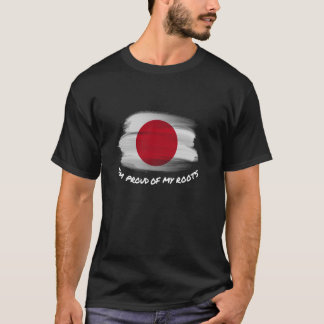 Camiseta Estou Orgulhoso das Minhas Raízes - Bandeira Vinta