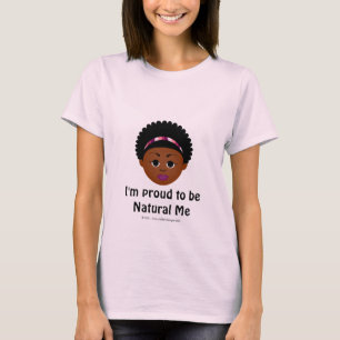 Camiseta Estou Orgulhoso de ser natural Eu, Tee Basic