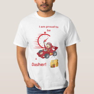 Camiseta Estou Orgulhoso De Ser Um Motorista De Entrega De 