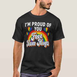 Camiseta Estou orgulhoso de você libertar abraços da mãe - 