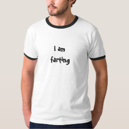Camiseta Estou peidando Homens Engraçados