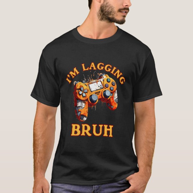 Camiseta Estou Perdendo Bruh Slow Streaming Mal Gam (Frente)