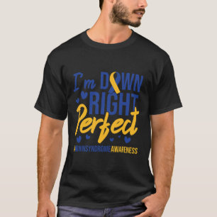Camiseta Estou Perfeitamente Bem Citação Conscientização Sí