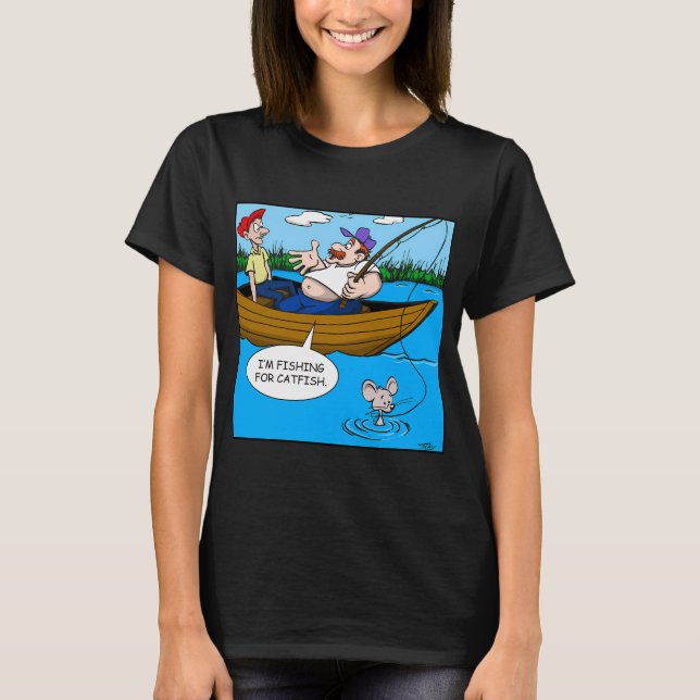 Camiseta Estou Pescando Bagre (Frente)