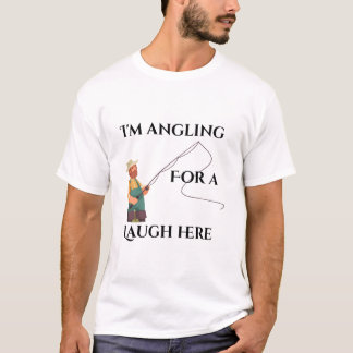 Camiseta Estou Pescando um Sorriso Aqui