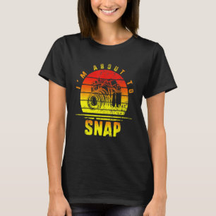 Camiseta Estou Prestes a Fotografar Fotógrafo Câmera Fotogr
