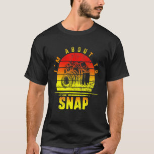Camiseta Estou Prestes a Fotografar Fotógrafo Câmera Fotogr