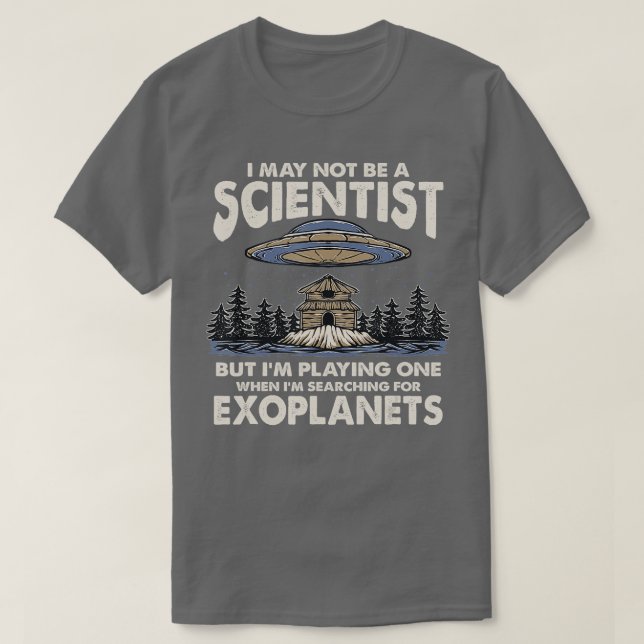 Camiseta Estou Procurando Exoplanetas Planeta Exoplanetas A (Frente do Design)