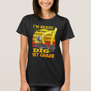 Camiseta Estou Pronta Para Desenhar A Construção De 1 rua P