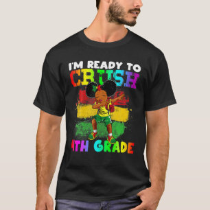 Camiseta Estou pronta para esmagar a garota do 4º ano bebe
